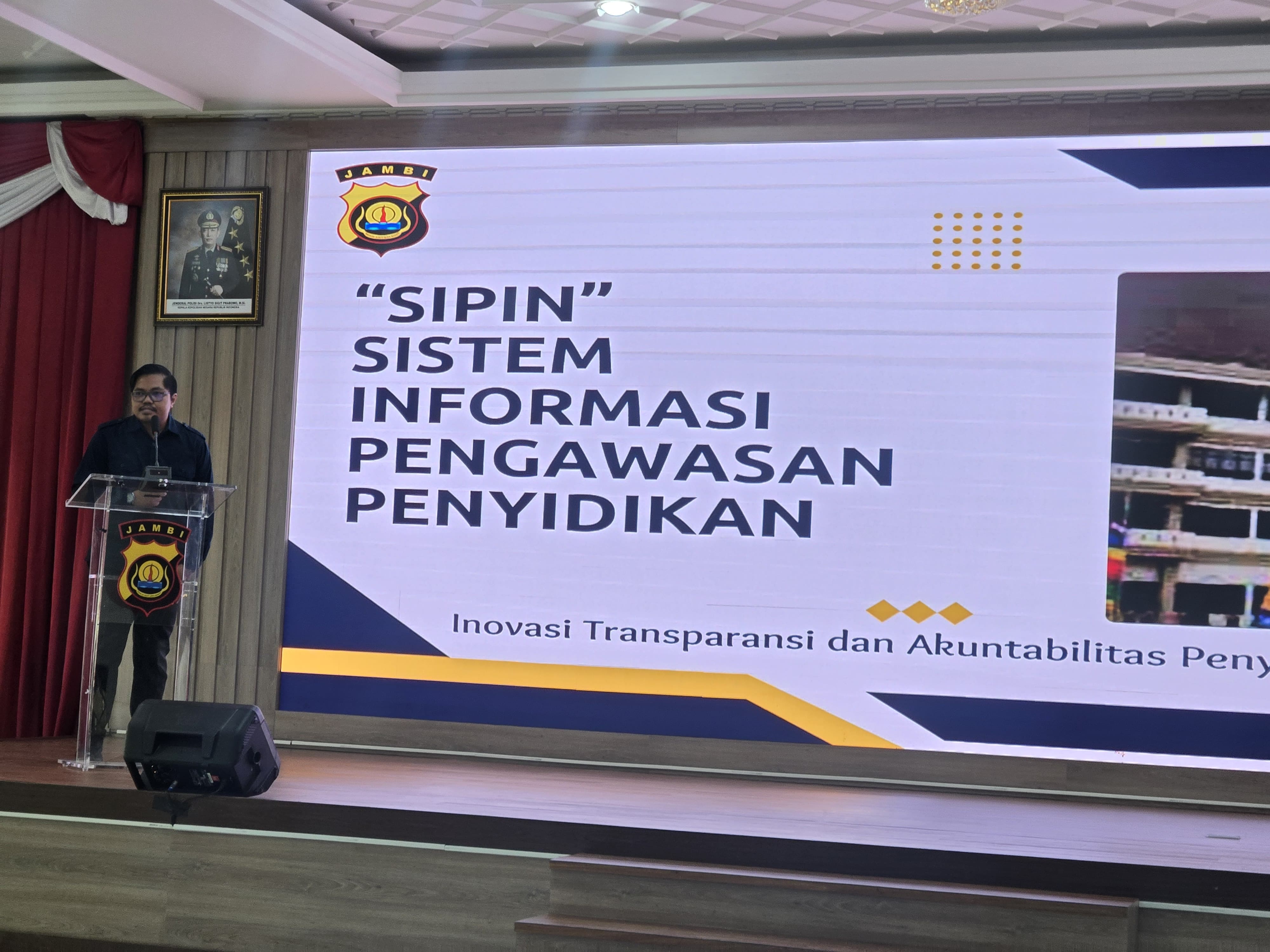 SOSIALISASI PENGGUNAAN APLIKASI SIPIN (SISTEM INFORMASI PENGAWASAN PENYIDIKAN) DI POLDA JAMBI: Langkah Maju Menuju Penyidikan yang Lebih Efektif dan Transparan